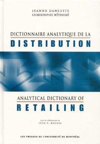 Dict. analytique de la distribution/analytical dict. of ret.