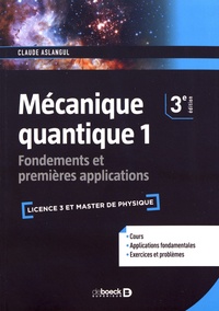 Mécanique quantique 1   3eme éd.