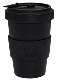 Gobelet en bambou 500ml noir # XG500BK