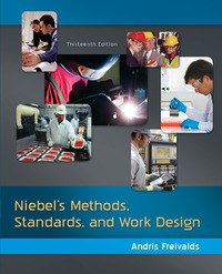 Niebel's Methods Standards and Work Design 13 ed.
