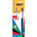 Stylo à bille rétractable 4 couleurs Bic #MMP11