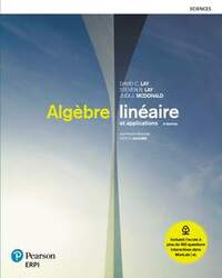 Algèbre lineaire et applications 5ed.