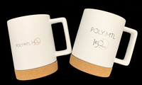 Tasse blanche POLYMTL 150 Vert