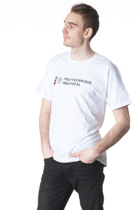 T-shirt Blanc (médium) Homme Polytechnique