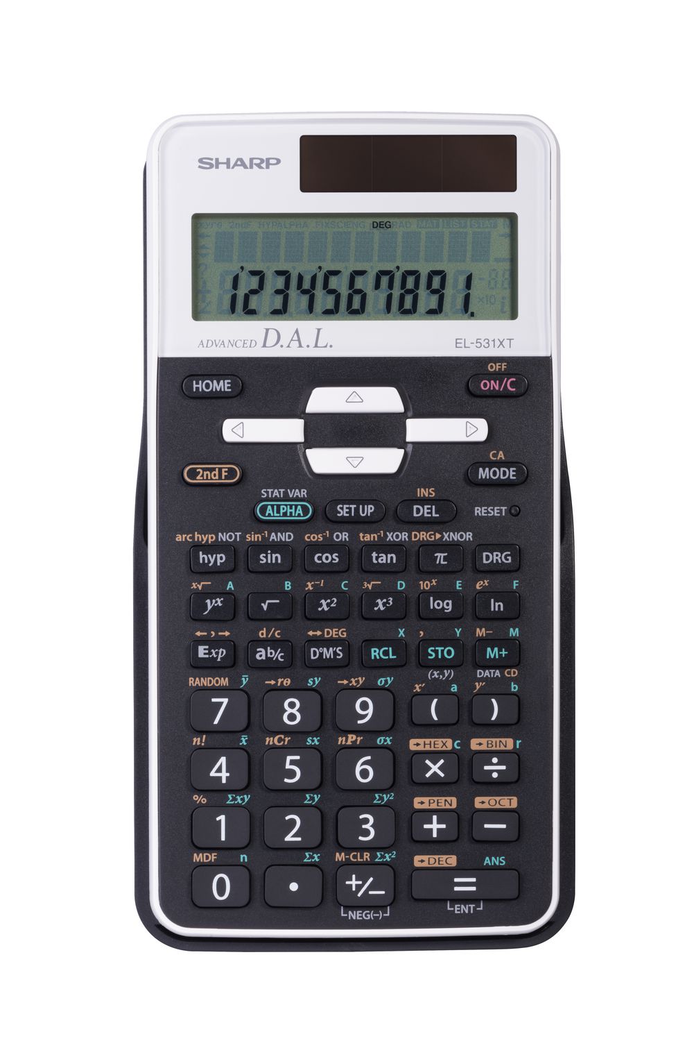 Calculatrice scientifique Sharp EL531XTB-WH - Coopoly