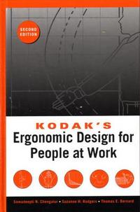Kodak's ergonomic design for people at work  2nd.ed.