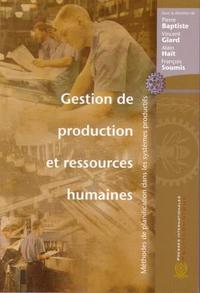 Gestion de production et ressources humaines