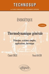 Thermodynamique générale   2eme ed.