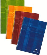 Cahier spiral 210x297 ligne avec marge 100 pages 68145 *C