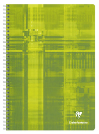 Cahier spiral ligné 180p 210x297mm 8165 *C