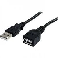 Extension USB StarTech.com 6 pieds Black USB 2.0