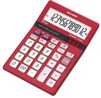 Calculatrice financière Sharp EL-M812B-RD Rouge