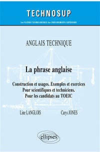 La phrase anglaise