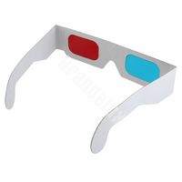 Lunette anaglyphe 3D de base en carton