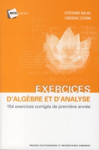 Exercices d'algèbre et d'analyse