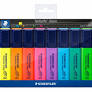 Surligneur Staedtler 8 couleurs textsurfer 364 WP8